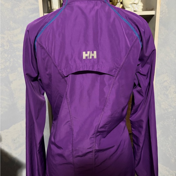 Helly Hansen Women's Purple windbreaker Jacket medium - Picture 7 of 11